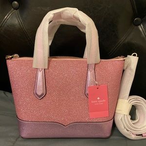Kate Spade Lola Glitter Satchel Crossbody